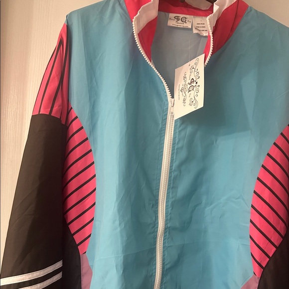 Retro Multicolor Windbreaker Jacket - Picture 8 of 9